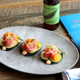 Houston's Caracol Tostadas de Atun Crudo 