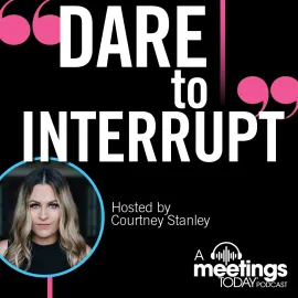 Dare to Interrupt logo.