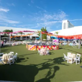 Outdoor event at Hilton Orlando
