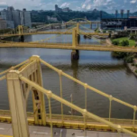 Pittsburgh Sister Bridges, Pittsburgh.