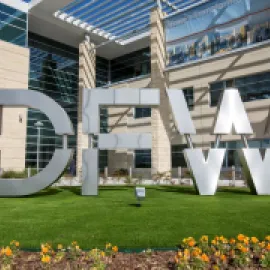DFW International Headquarters sign