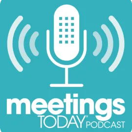 Meetings Today Podcast logo.