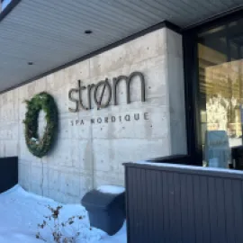 Strøm Nordic Spa in Old Quebec City