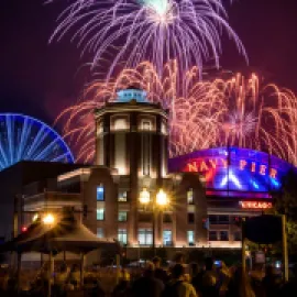 Navy Pier at Night