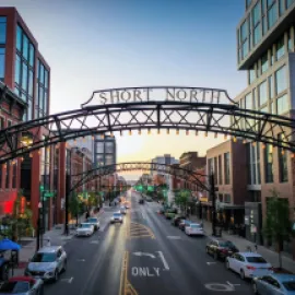 Photo of Short North Arts District.