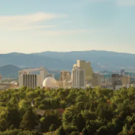 Reno, Nevada skyline