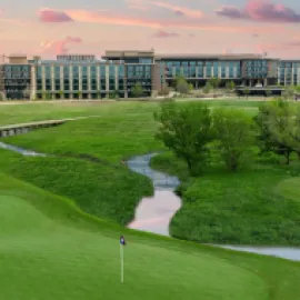 Omni PGA Frisco Resort with golf course green