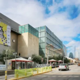 Photo of Austin Convention Center during SXSW.