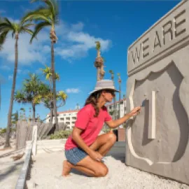 Marianne van den Broek, Professional Sand Sculptor