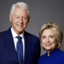 Bill and Hillary Clinton