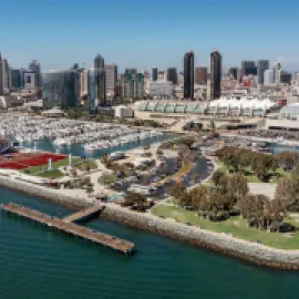 San Diego aerial shot