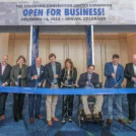 Colorado Convention Center Expansion Ribbon Cutting Ceremony