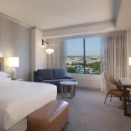 Renovated Tower King Room, Hilton Anatole 