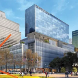 JW Marriott Dallas Arts District exterior rendering