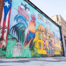 Ybor City mural in Tampa