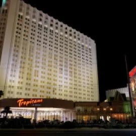 Tropicana Las Vegas front entrance, 2023