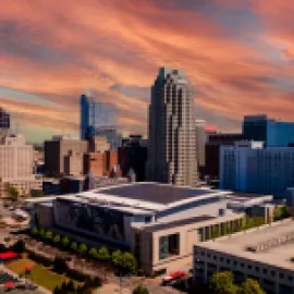 Downtown Raleigh skyline