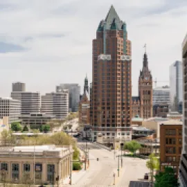 Views from the Baird Center, Milwaukee