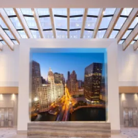 Hyatt Regency Chicago Crystal Ballroom Foyer