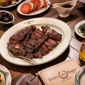 Peter Luger Steak House, Las Vegas. Photo Credit: Caesars Entertainment