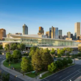 Colorado Convention Center Exterior. Photo Credit: Scott Dressel Martin