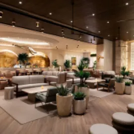 Bel-Aire Lounge Patio and Interior by Clint Jenkins Art by Joel Mesler