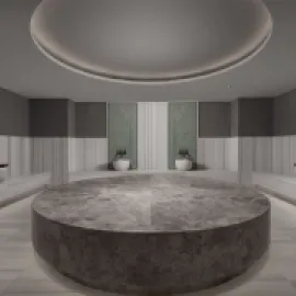 Turkish Bath at Cappadocia Marriott Hotel