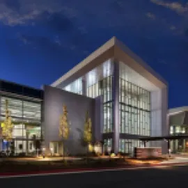 Exterior of Riverside EpiCenter.