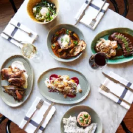 Death & Taxes tablescape