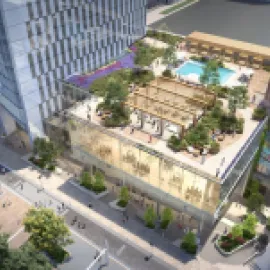 Signia by Hilton Indianapolis rendering. Credit: 2025 Hilton