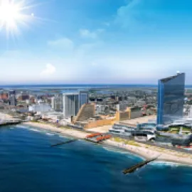 Atlantic City skyline 