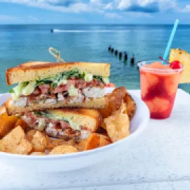 Meal from Opal Sands Resort in Clearwater Beach