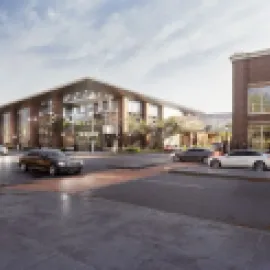 Bloomington Convention Center exterior rendering. Credit: Visit Bloomington