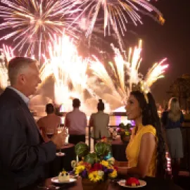 EPCOT dessert party and fireworks