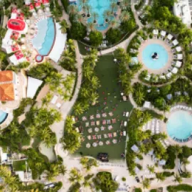 Global DMC Partners Connection Event aerial at Grand Hyatt Baha Mar