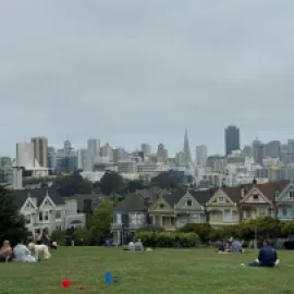Alamo Square’s ‘Painted Ladies,’ San Francisco