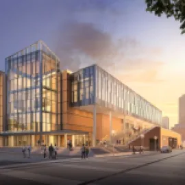 Fort Worth Convention Center (FWCC) southeast entrance rendering. Credit: FWCC.