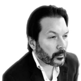 black and white image of Jeff Borman.