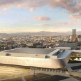 Los Angeles Convention Center Rendering. Credit: Populous.
