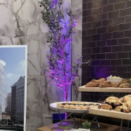 Signia by Hilton Indianapolis rendering seen at the topping out ceremony on October 3. 