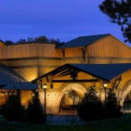 panoramic image of Woodloch Lodge