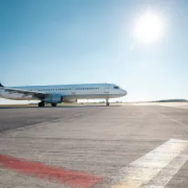 Airplane stock photo. Credit: Shutterstock. 
