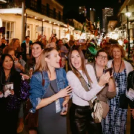 Meetings Today Live! South attendees get the authentic Mardi Gras experience. 