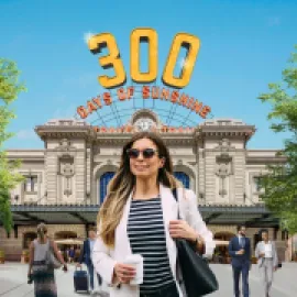 Meet uplifted in Denver where there's 300 days of sunshine.