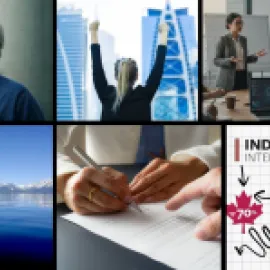 Collage of story images from 2025.