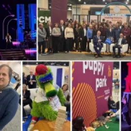 Collage of photos from PCMA 2026.