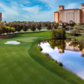 Ritz Carlton Grande Lakes Hotel.