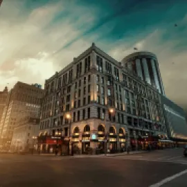 The Pfister Hotel exterior