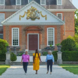 Governor's Palace at Colonial Williamsburg, Virginia.