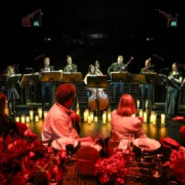 Melbourne Symphony Orchestra performance during media lunch at Playhouse. Credit: Tourism Australia